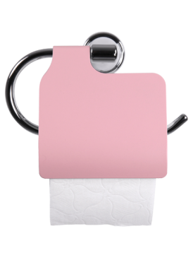 Toilet paper holder Aristo Candy Pink