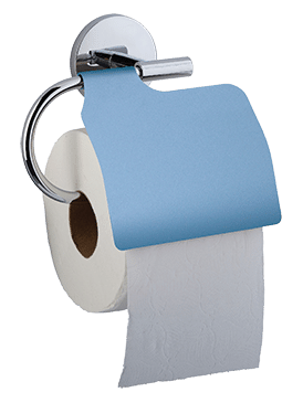 RENOVA | Papier toilette Bleu 6x24 | Papier toilette