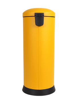 Poubelle 30L Bohême Jaune Pamplemousse