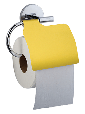 Toilet paper holder Aristo Mimosa Yellow