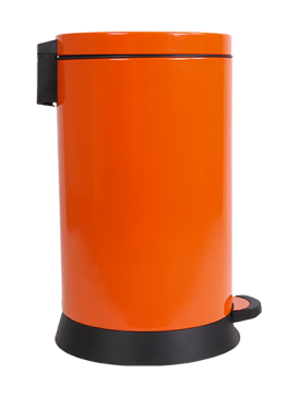 Poubelle 20L Retro Orange Clémentine