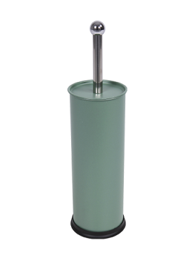 Freestanding Toilet Brush & Holder Dandy Natural Green