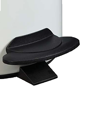 Pédale plastique noir poubelle 3L