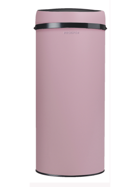 Poubelle cuisine 45L Vogue  Rose Dragée