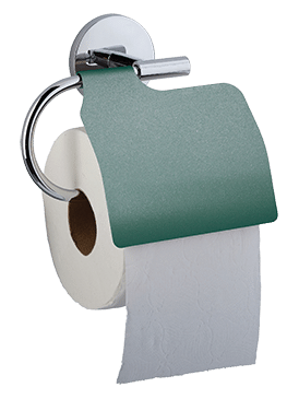 Toilet paper holder Aristo Natural Green