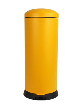 Poubelle 30L Bohême Jaune Pamplemousse