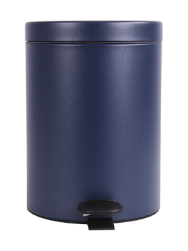 Poubelle 5L Retro Bleu Minéral