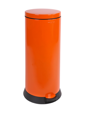 Poubelle 30L Retro Orange Clémentine