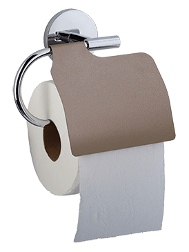 Toilet paper holder Aristo Taupe